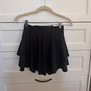 Lululemon Court Rival High-Rise Skirt Black Size 2